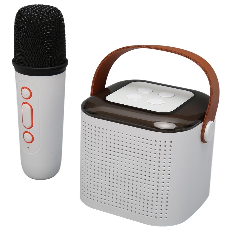 Mini aparat de karaoke Y1 cu difuzor wireless stereo si microfon